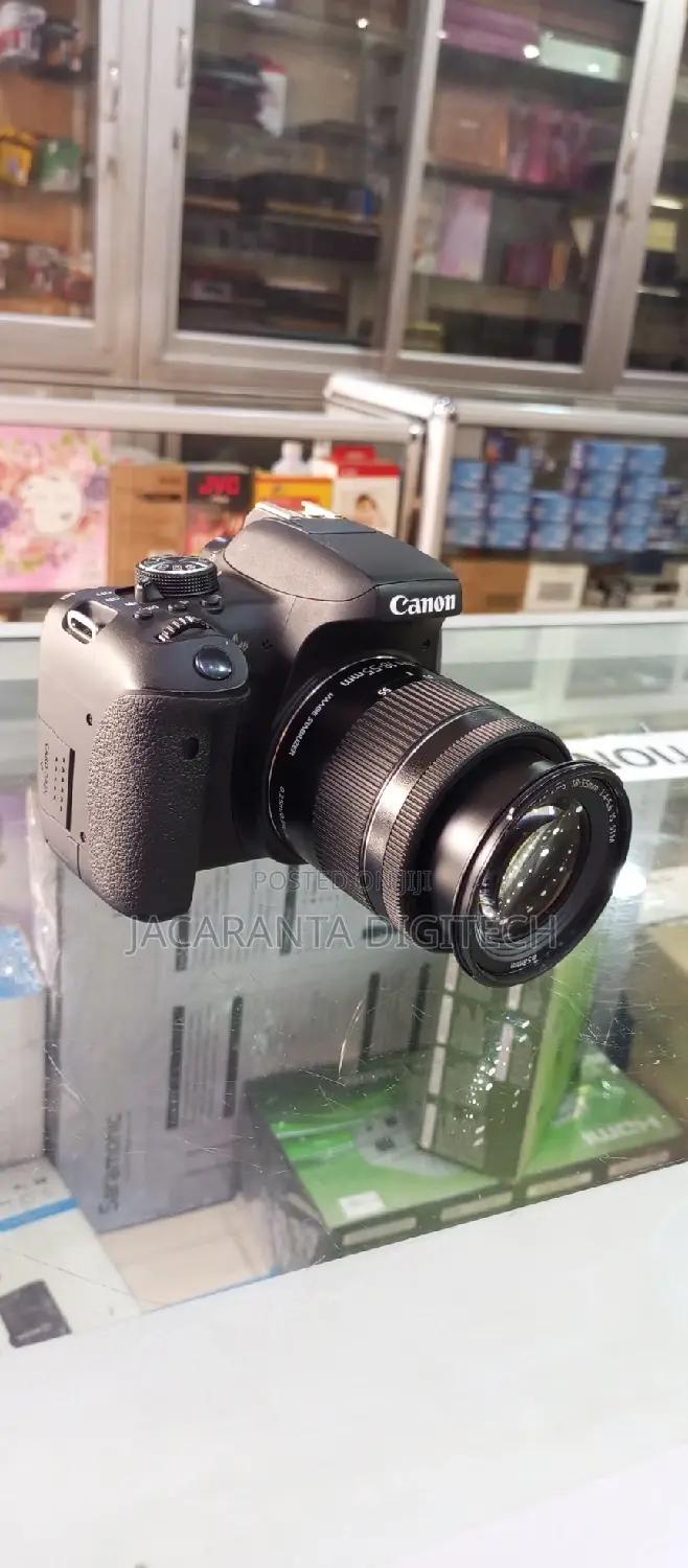 Canon Eos 750d DSLR Camera With 18-55mm Iii STM Lens