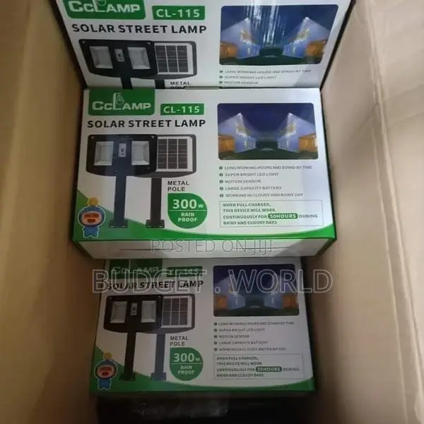 300watts, 300watts Super Bright Cclamp Solar Street Lamp