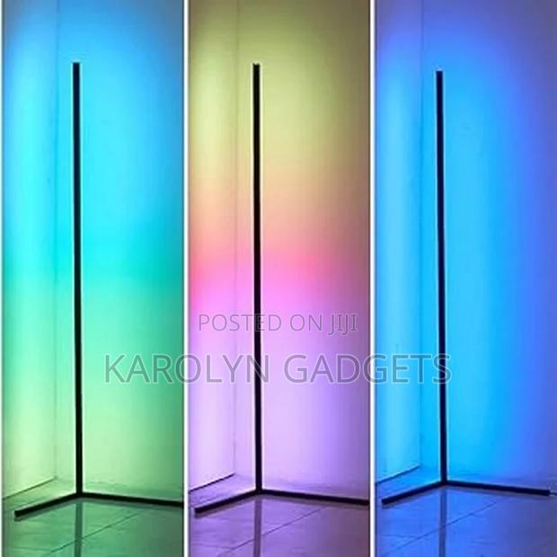 Modern Led Corner Floor Lamp Remote Control