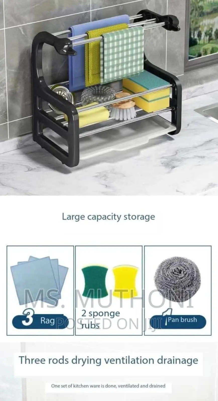 * *Duck Shape Sink Top Organizer Rack