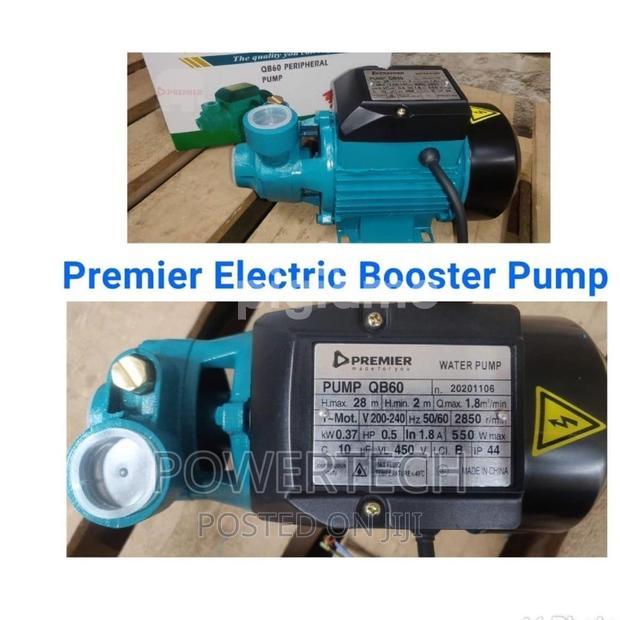 Premier Electric Booster Water Pump 0.5hp. - main view