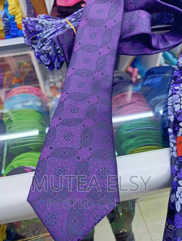 Purple Executive Vintage Tie Sets - thumbnail 4