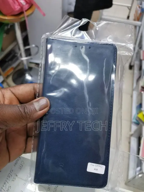 Oppo A18 5G Flip Cover | Leather Finish | Inside Pockets S