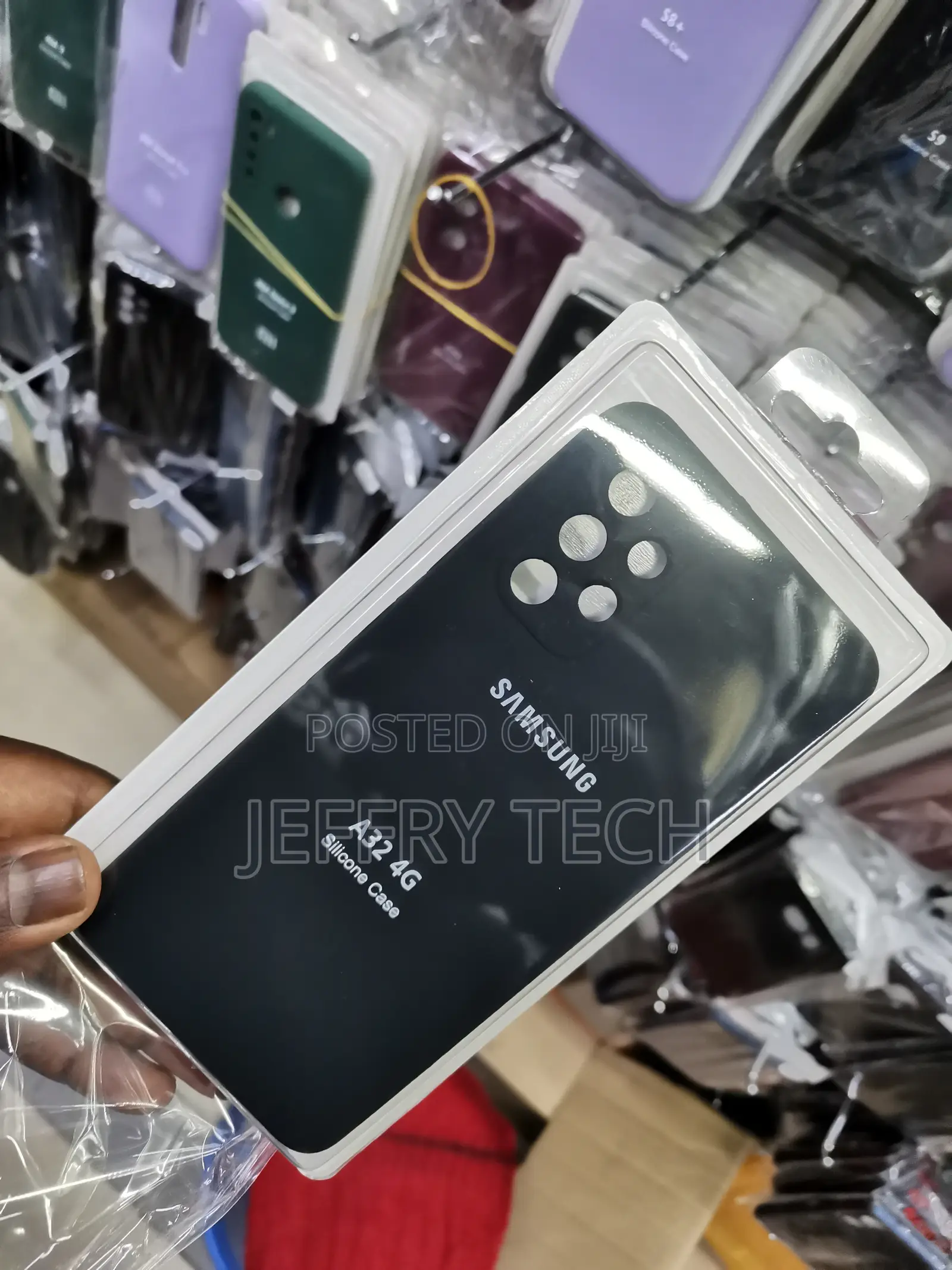 Samsung A32 Original Silicone Case Black