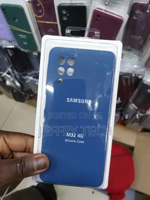 Silicone Cover Samsung Galaxy M22/M32 Blue
