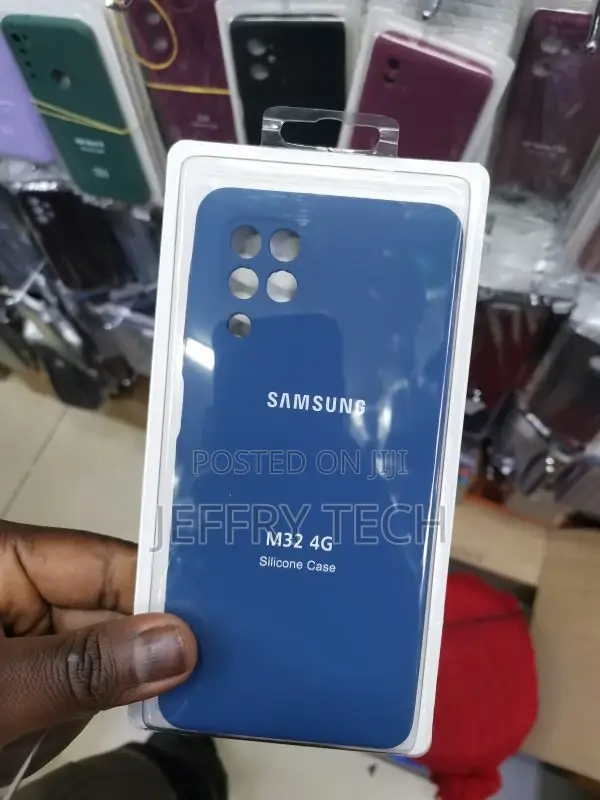 Silicone Cover Samsung Galaxy M22/M32 Blue