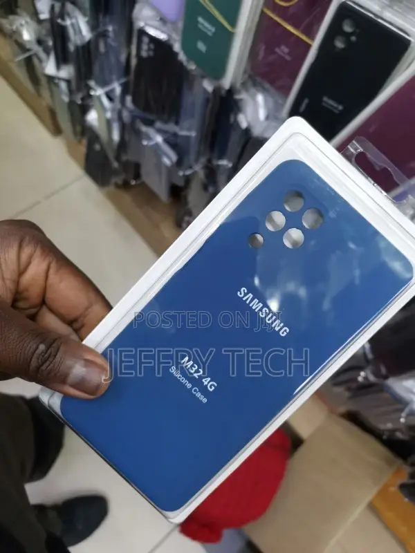 Silicone Cover Samsung Galaxy M22/M32 Blue