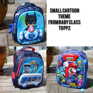 Cartoon Themed Kids School Bags