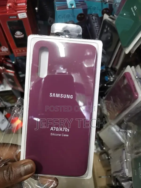 Samsung Galaxy A70 (A705) Silicone Full Burgundy / Maroon