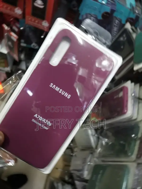 Samsung Galaxy A70 (A705) Silicone Full Burgundy / Maroon