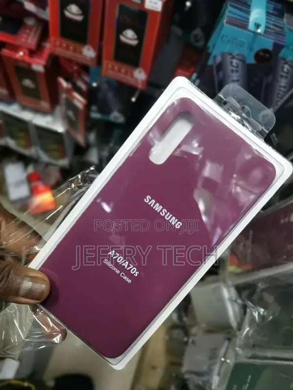 Samsung Galaxy A70 (A705) Silicone Full Burgundy / Maroon