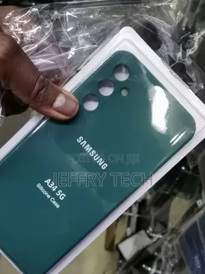 Samsung Galaxy A34 5G Green Ultra Soft Liquid Silicone Case