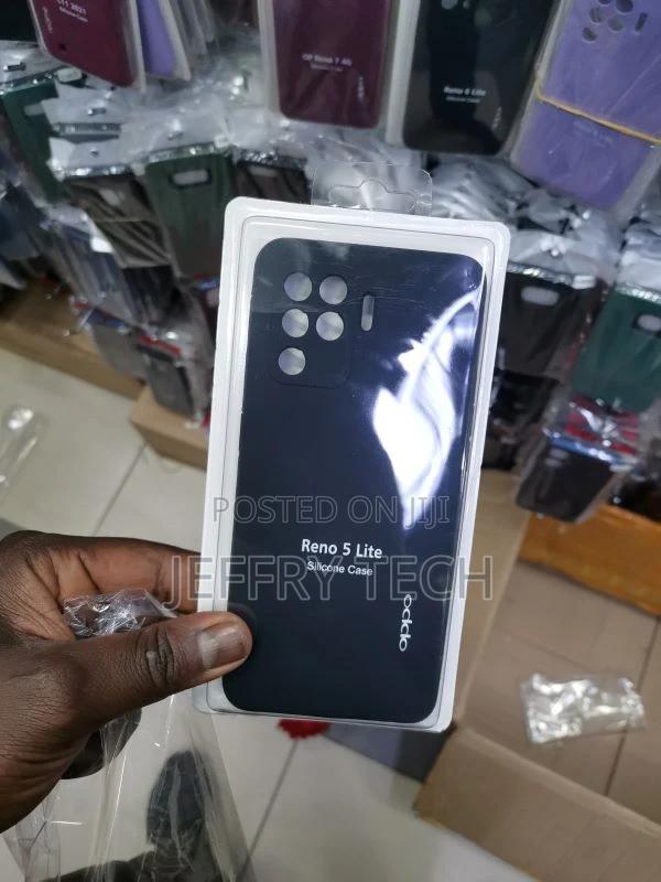 OPPO Reno 5 Lite Case - Soft Flex - Black - main view