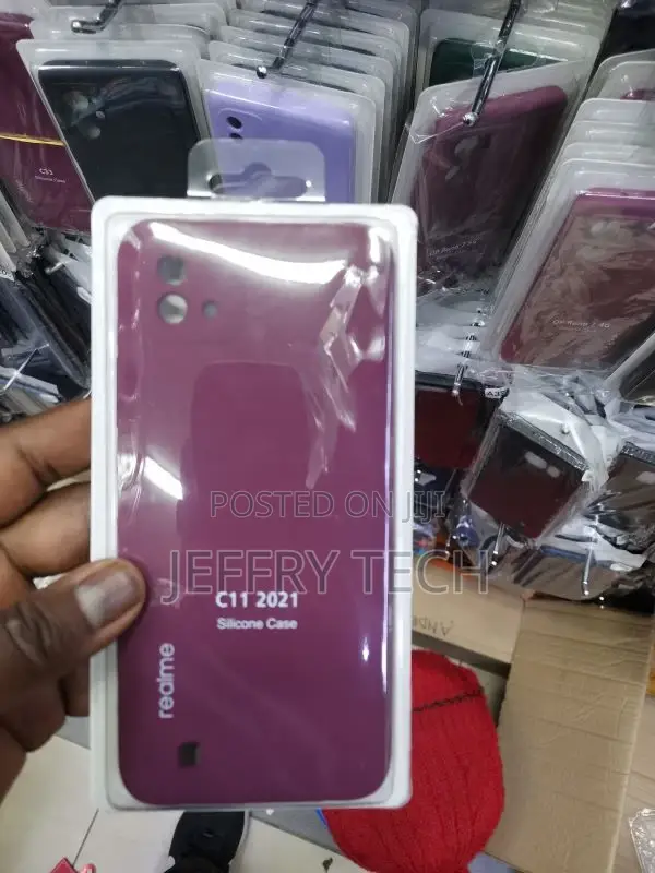 Realme C11 Case Square Silicone Phone Cover