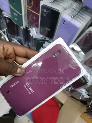 Realme C11 Case Square Silicone Phone Cover