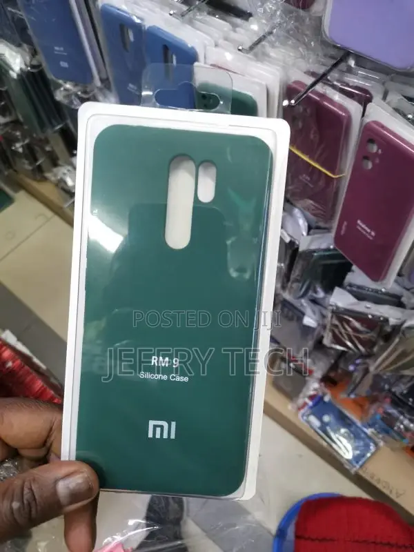 Xiaomi Redmi 9 Cover - Light Green - Onation Silica Gel Seri