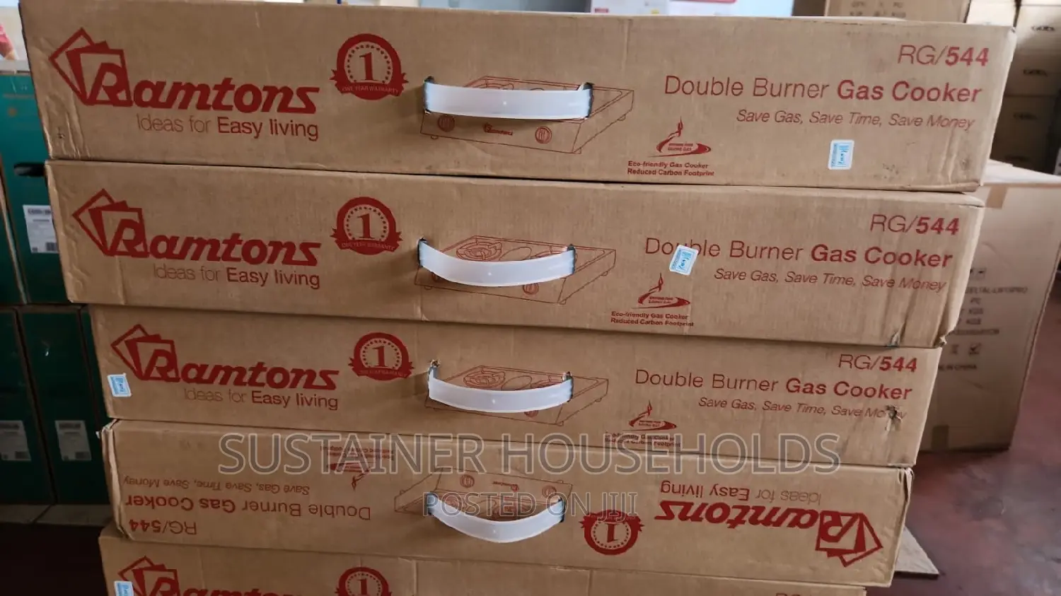 *Ramtons 2burner RG 544