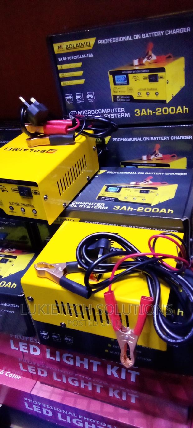 12vlts/24vlts Intelligent Car Charger.Fast Pulsecar Charger - thumbnail 2