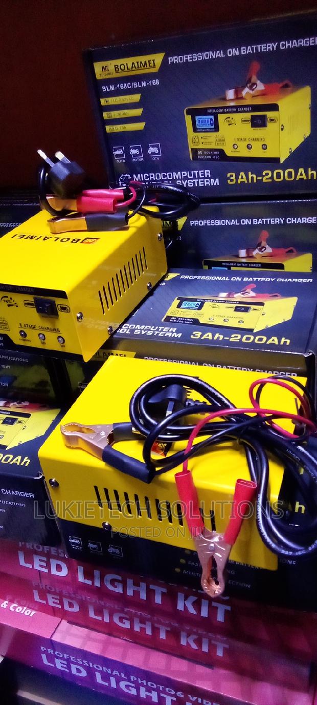 12vlts/24vlts Intelligent Car Charger.Fast Pulsecar Charger - thumbnail 3