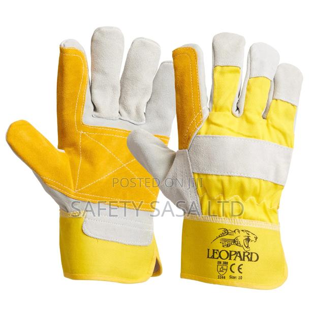 Rigger Gloves-tuff Leather Gloves - main view