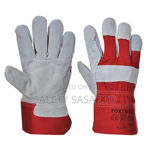 Leather Rigger Gloves - main view