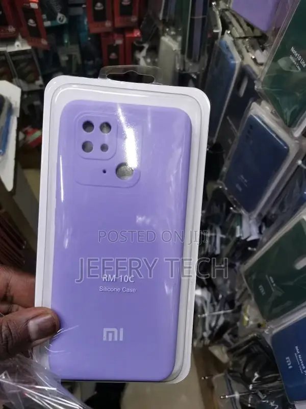 Silicone Case for Xiaomi Redmi 10C Lilac