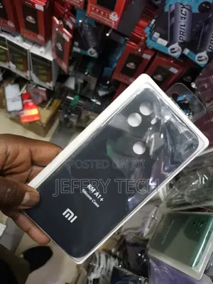 Black Cover Case for Xiaomi Redmi A1 Plus | A2 Plus Silicone