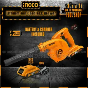 Ingco Cordless Blower 20v Rechargeable Air Dust Blowers