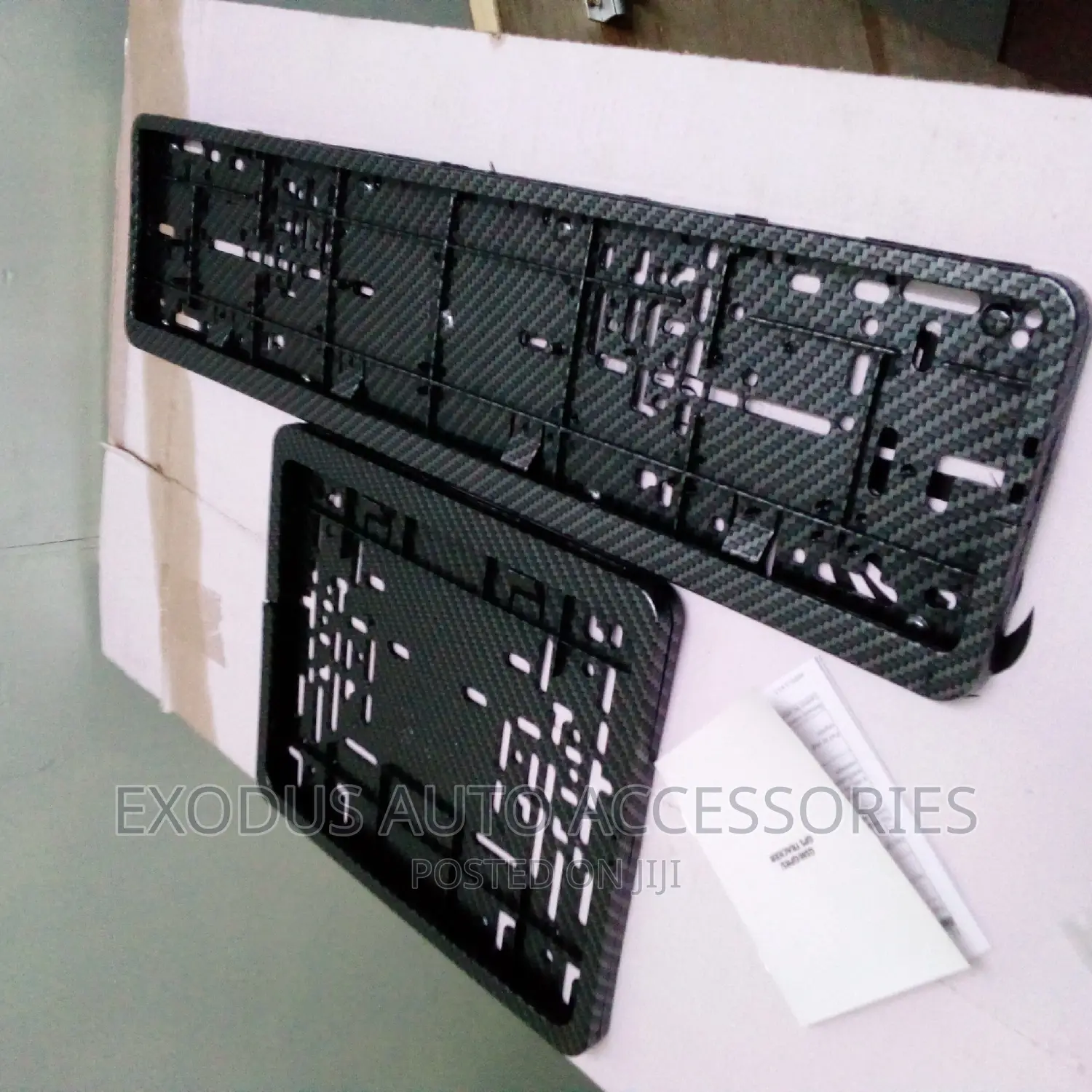 Strong Carbonated Number Plate Holders in Nairobi Central Vehicle