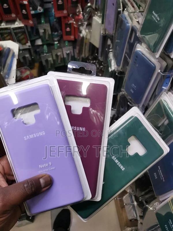 Samsung Galaxy Note 9 Silicone Case Purple