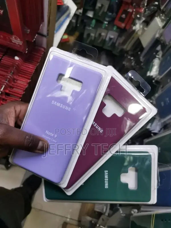 Samsung Galaxy Note 9 Silicone Case Purple