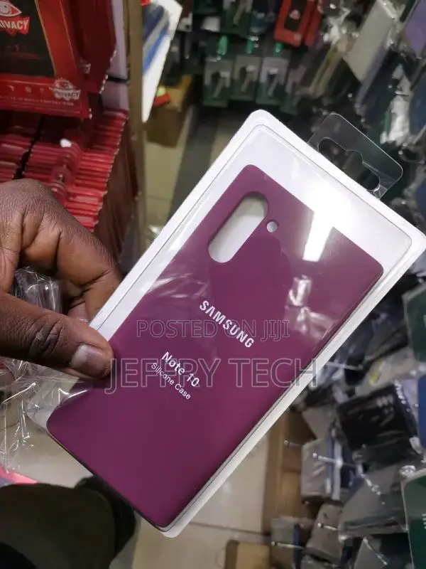 Samsung Galaxy Note 10 Silicone Case Maroon