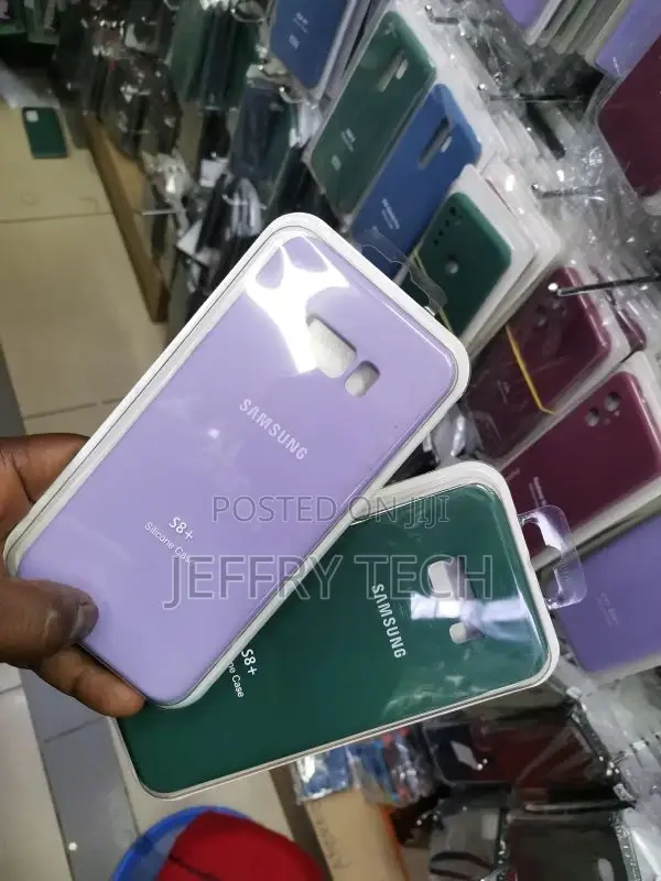 Silicone Phone Case for Samsung Galaxy S8 Plus S8+ - Green