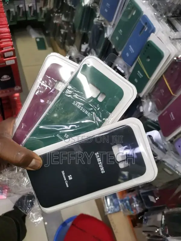 Samsung S8 Silicone Cover, Green