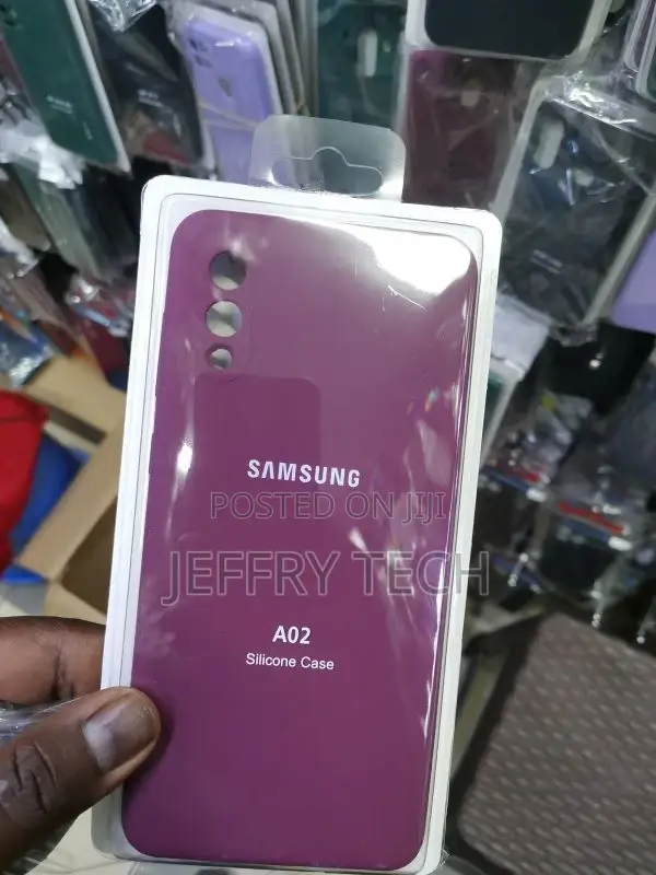 Samsung A02 Silicone Cover - Red