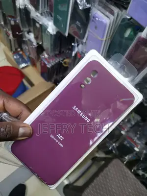 Samsung A02 Silicone Cover - Red