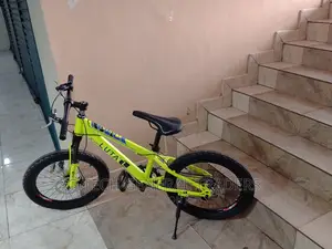 Luta Size 20 Light Green Kid's Bike for Ages 7-13yrs