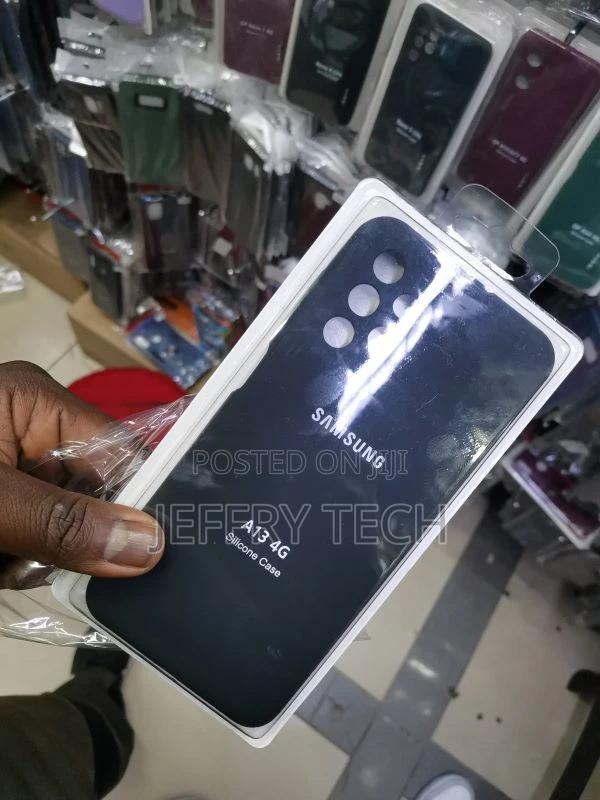 Oliginal Soft Silicone Black Case -for Samsung Galaxy A13 5G - thumbnail 3