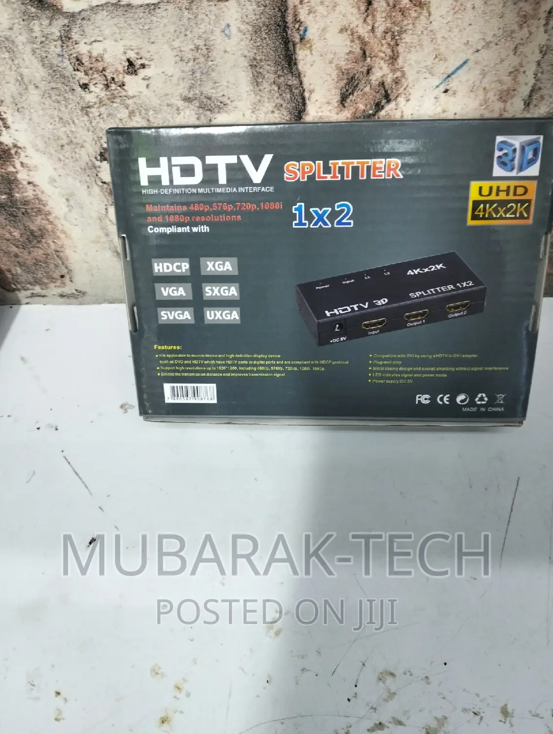 Hdmi Splitter One Inputs 2 Output