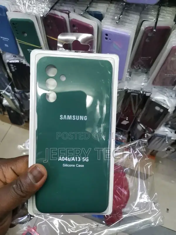 Silicone Case for Samsung Galaxy A04S Green
