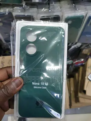 Black TPU Shell Cover for HUAWEI NOVA 10 SE - Silicone Case