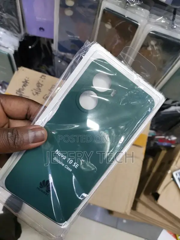 Black TPU Shell Cover for HUAWEI NOVA 10 SE - Silicone Case