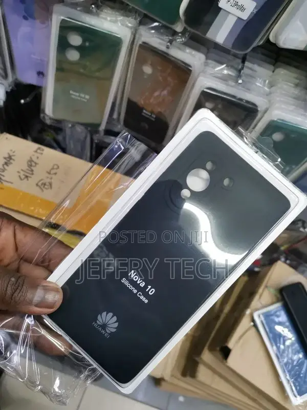 Huawei Nova 10 Case Silicone Liquid Dark Green, Soft Smooth