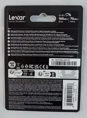 Lexar 64gb Uhs-1 SDXC