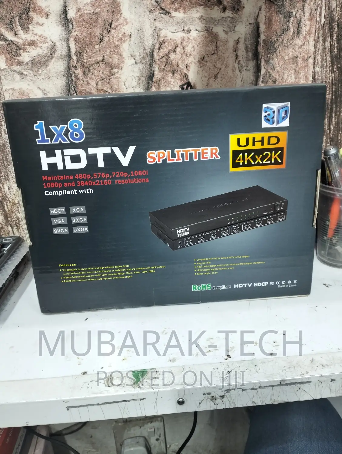 HDMI Splitter One Inputs 8 Outputs