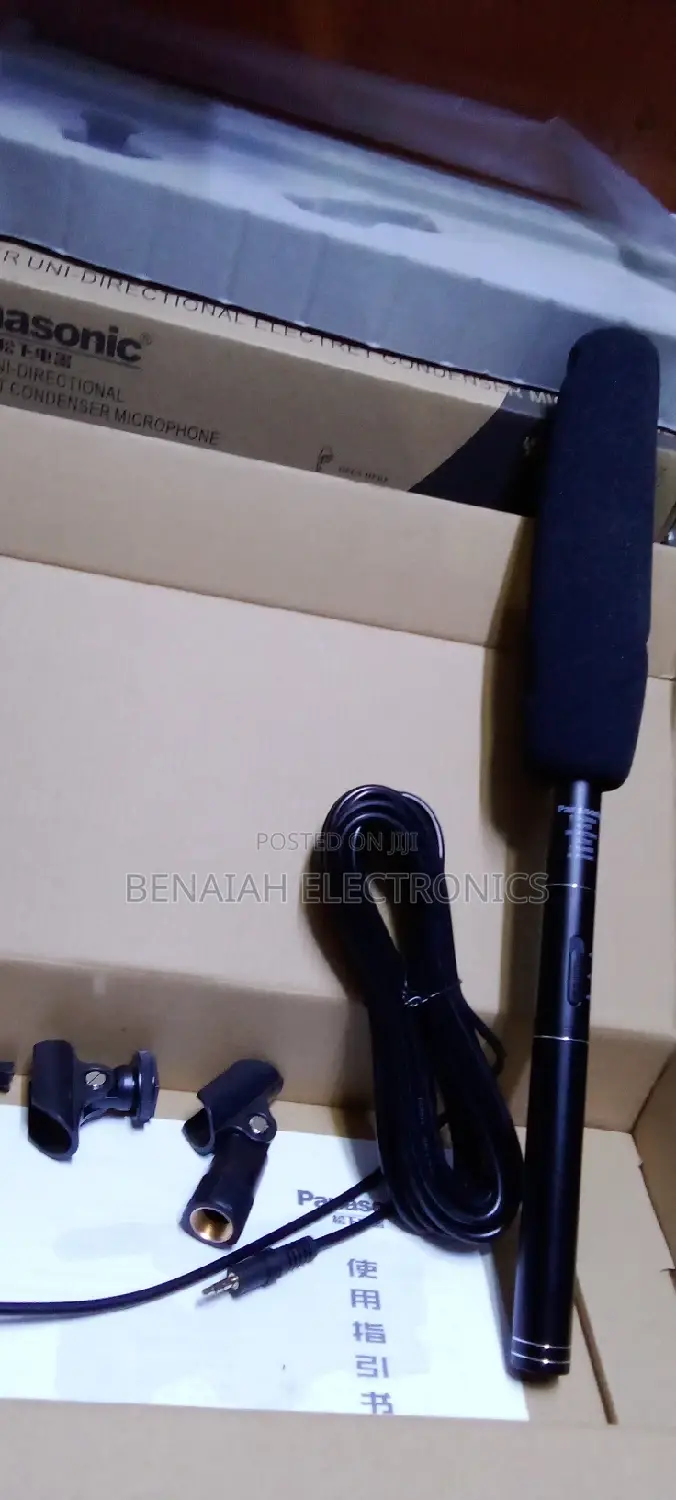 Unidirectional Panasonic Condenser Mic