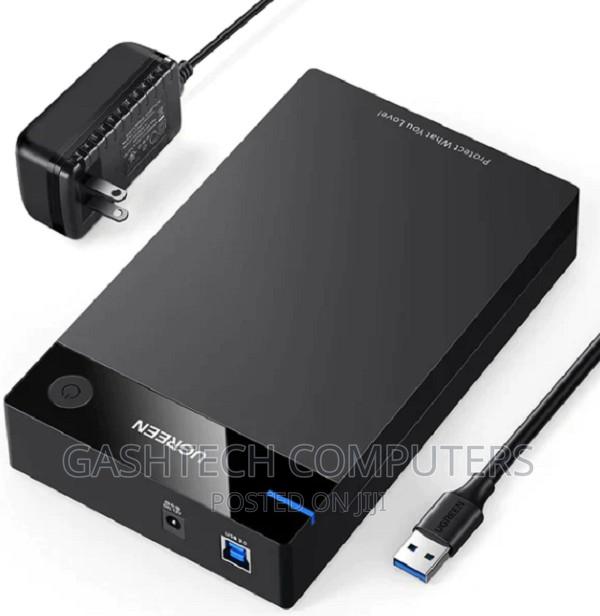 UGREEN USB 3.0 3.5"/2.5" Hard Drive Enclosure With UK Power