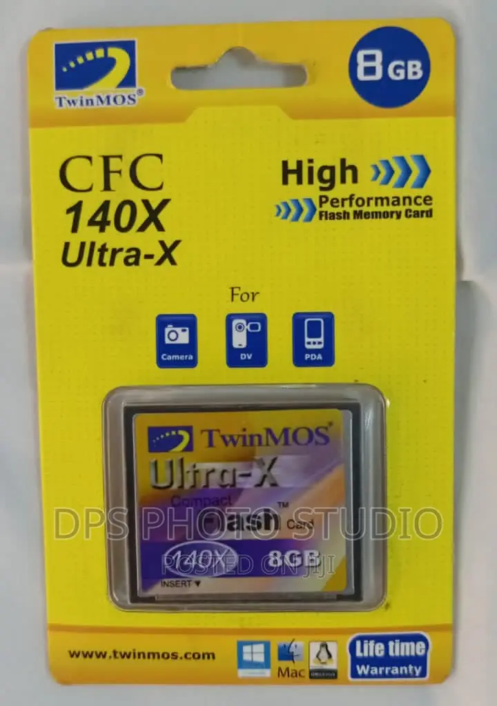 Twinmos 8GB Compact Flash Card(CFC)