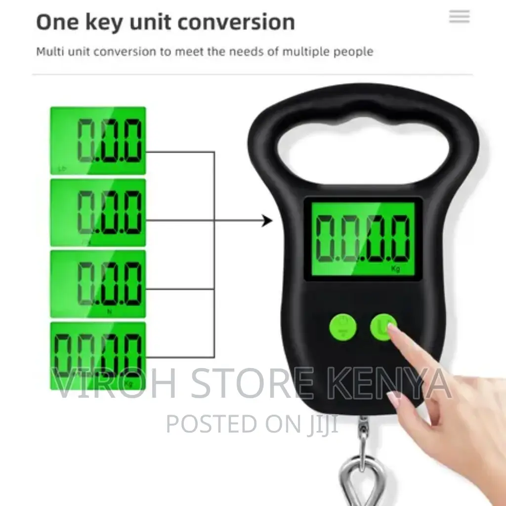 50kgs-1g Hand Held Digital Weighing Scale