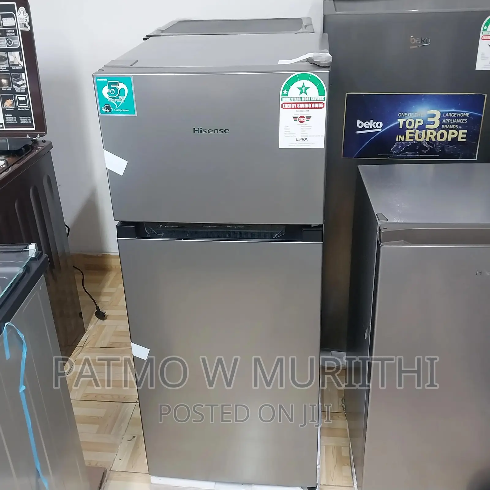 Fridge-Hisense 120L Double Door Refrigerator